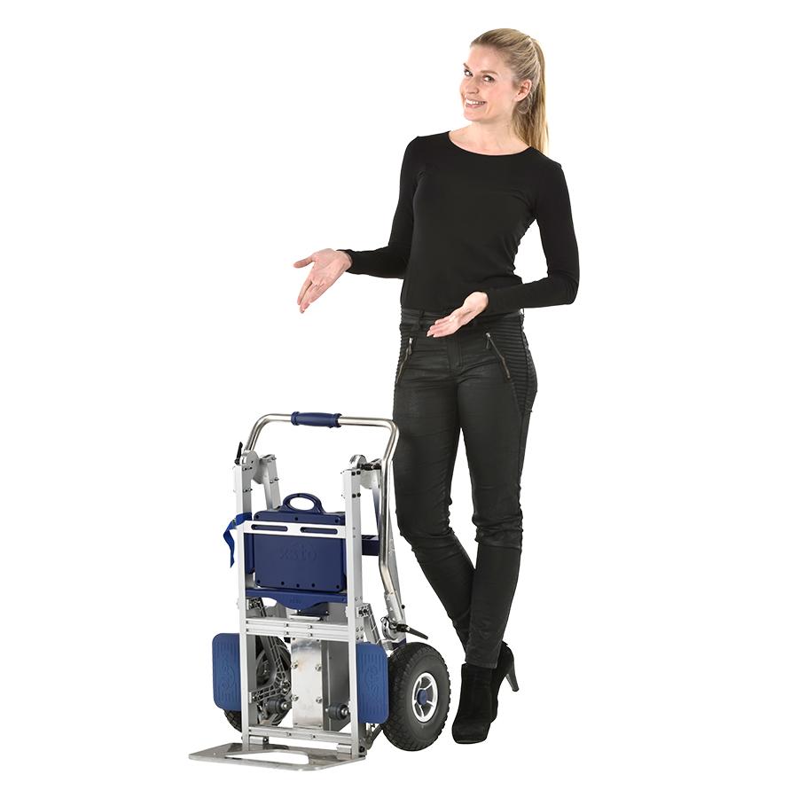 BW170-G-F elektrisk trappkärra, fällbar 170 kg.