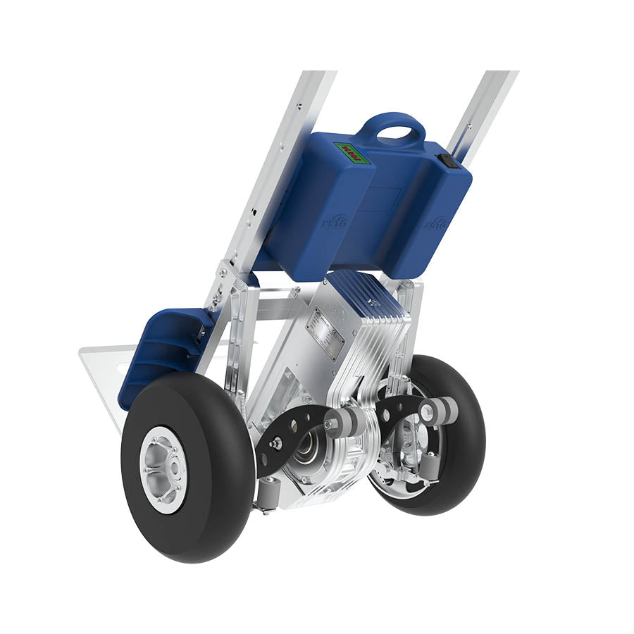 BetterWay Elektrisk Trappklättrare 250 kg, Aluminium med Broms