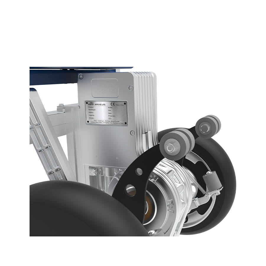 BetterWay Elektrisk Trappklättrare 250 kg, Aluminium med Broms